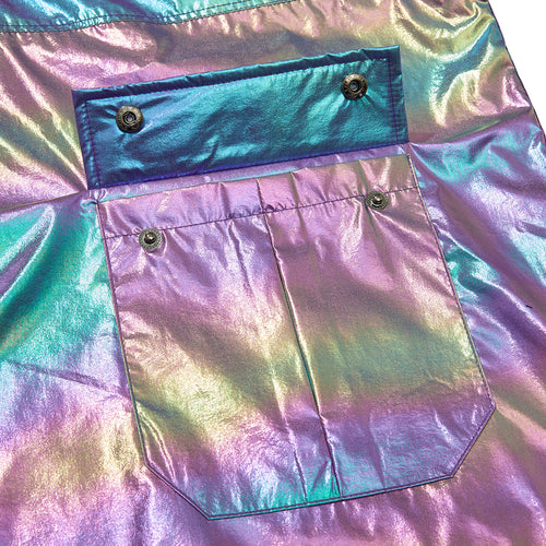 Rtr Anorak Jacket Hologram Green