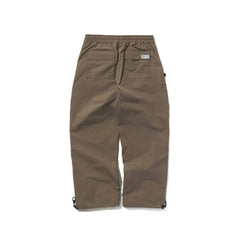 Classic Wide Track Pants Ash Brown