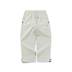 Classic Wide Track Pants Cream