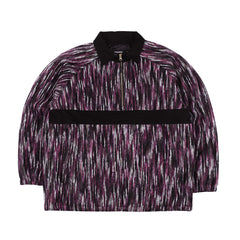 Better Than Twist Anorak Shirt Purple Navy