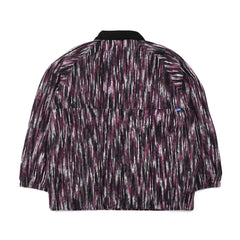 Better Than Twist Anorak Shirt Purple Navy