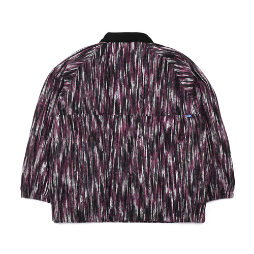Better Than Twist Anorak Shirt Purple Navy
