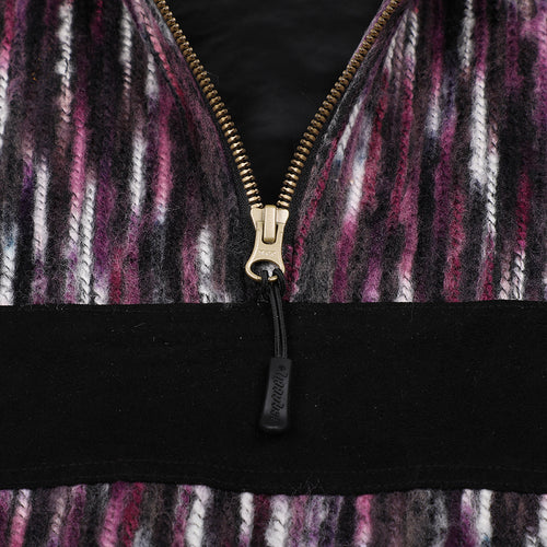 Better Than Twist Anorak Shirt Purple Navy