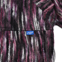 Better Than Twist Anorak Shirt Purple Navy