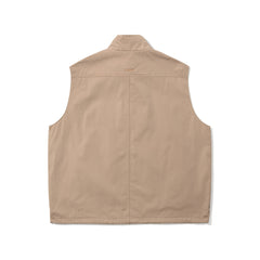 Single Edge Vest Beige
