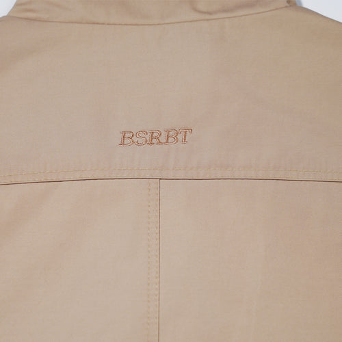 Single Edge Vest Beige