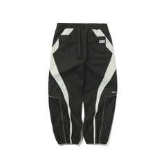 Exquisite 3L Wide Jogger Pants Black