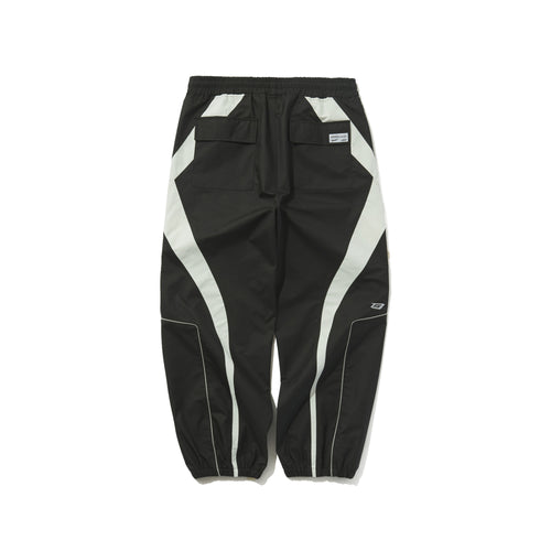 Exquisite 3L Wide Jogger Pants Black