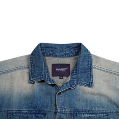 Over Fit Denim Shirts Vintage Blue
