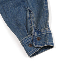 Over Fit Denim Shirts Vintage Blue