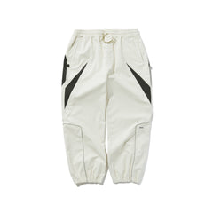 Exquisite 3L Wide Jogger Pants Cream
