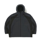 Focus Hooded Jacket Charcoal