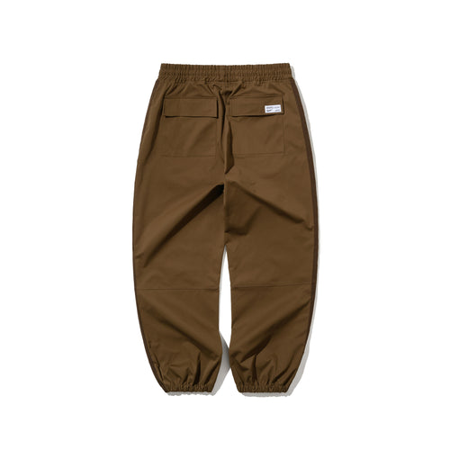 Sp Line Wide Jogger Pants Brown