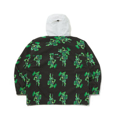 3D Trippy Rb Hooded Jacket Black