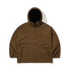 Sp Line Hooded Jacket Brown