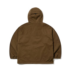 Sp Line Hooded Jacket Brown