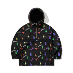 Rainbow Tr Hooded Anorak Jacket Black