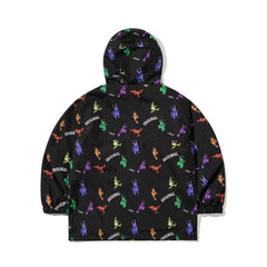 Rainbow Tr Hooded Anorak Jacket Black