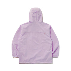 Bsr Hooded Anorak Jacket Pastel Purple