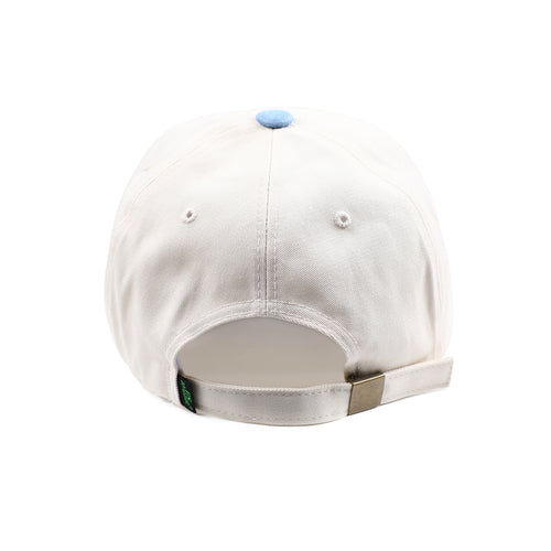 Lucky Character Cap Denim / Cream