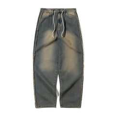 Mid90 Side Line Loosefit Denim Pants Vintage Blue