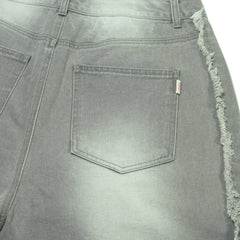Mid90 Side Line Loosefit Denim Pants Vintage Gray