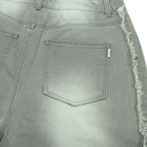 Mid90 Side Line Loosefit Denim Pants Vintage Gray