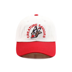 Lucky Arch Cap Red / Cream