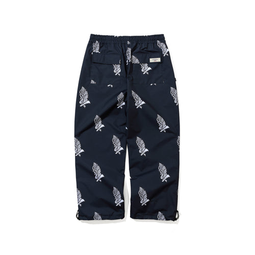 Bsrxgoongear Prayer Wide Track Pants Charcoal