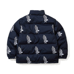 Bsrxgoongear Prayer Puff Jacket Charcoal