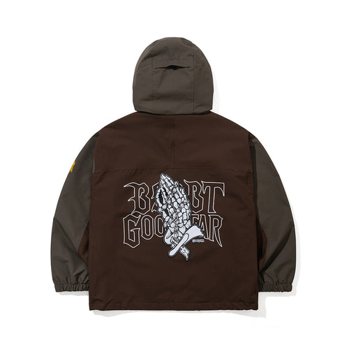 Bsrxgoongear Prayer Stormlite Jacket Dark Brown
