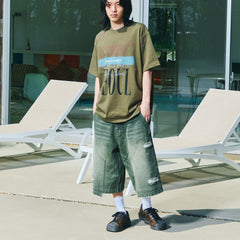 BSR26SSPT023 outdoor model wearing product