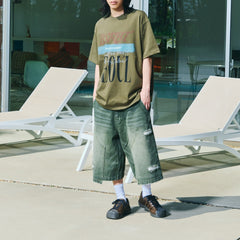 BSR26SSPT023 outdoor model wearing product safe rebuild