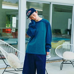 BSR26SSTS006 model wearing product no color mask