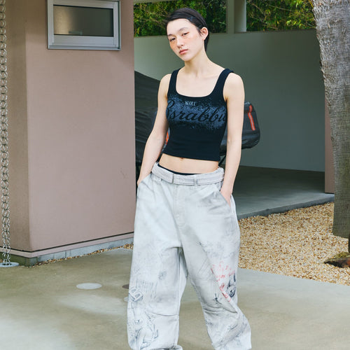 BSR26SSWT016 model wearing product no color mask