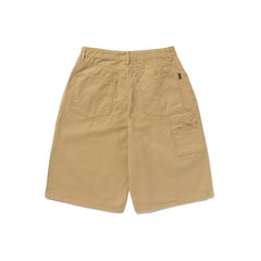 Carpenter Loosefit Cotton Short Pants Beige