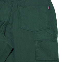 Carpenter Loosefit Cotton Short Pants Deep Green