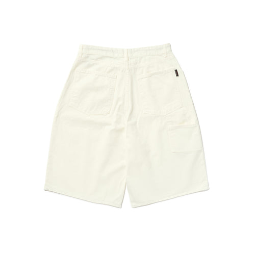 Carpenter Loosefit Cotton Short Pants Ivory