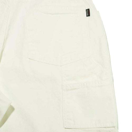 Carpenter Loosefit Cotton Short Pants Ivory