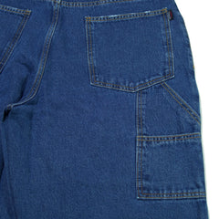 Work Widefit Denim Pants Deep Blue