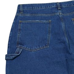 Work Widefit Denim Pants Deep Blue