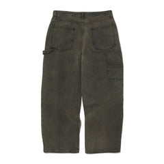 Work Widefit Denim Pants Black