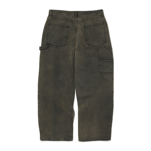 Work Widefit Denim Pants Black