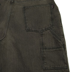 Work Widefit Denim Pants Black