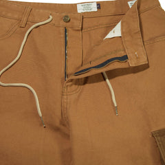 Work Widefit Heavy Cargo Pants Brown