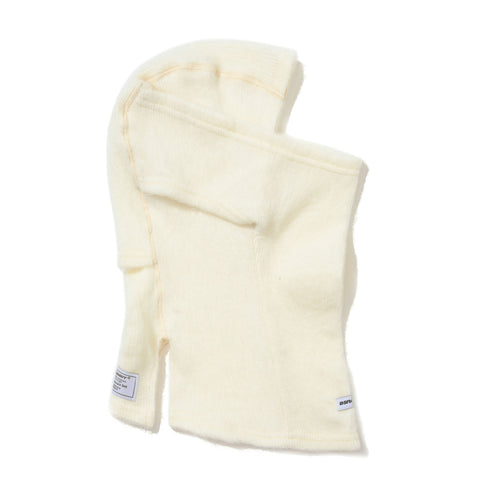 Br Logo Fur Balaclava White