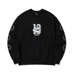 Bsr Peace Logo Crewneck Black