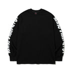 Awhf Back Print Long Sleeve Black