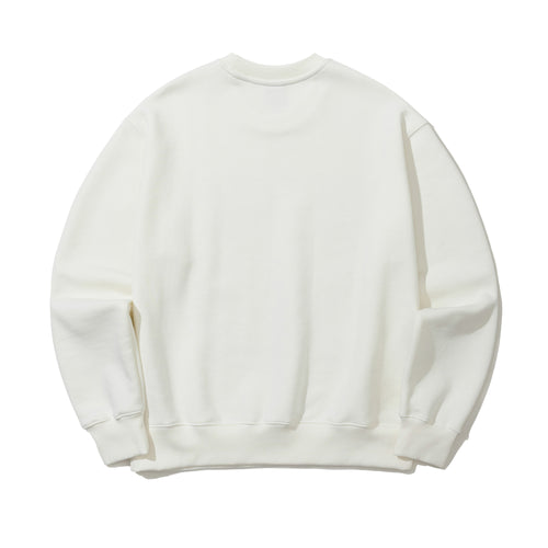 Bsr No.10 Crewneck Light Ivory
