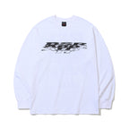 Sprayed Logo Long Sleeve White